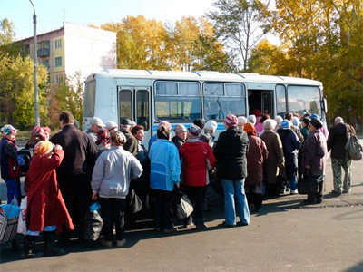 автобус на дачу