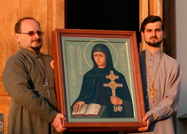 Икона святой Евфросинии Полоцкой