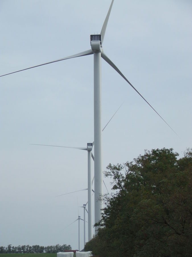 Ветряные электростанции в Запорожской области