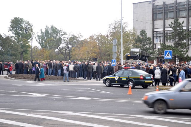 Памятник автомобилистам в Бердянске