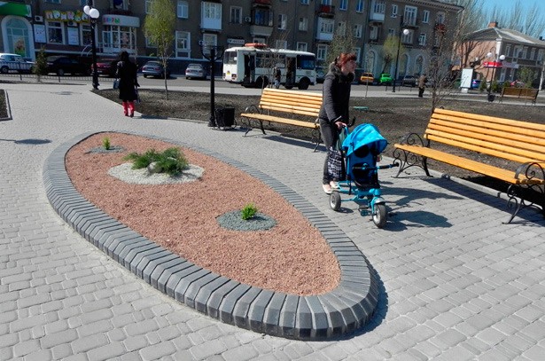 запуск фонтанов в Бердянске