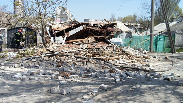 взрыв газа третий пляж Бердянск