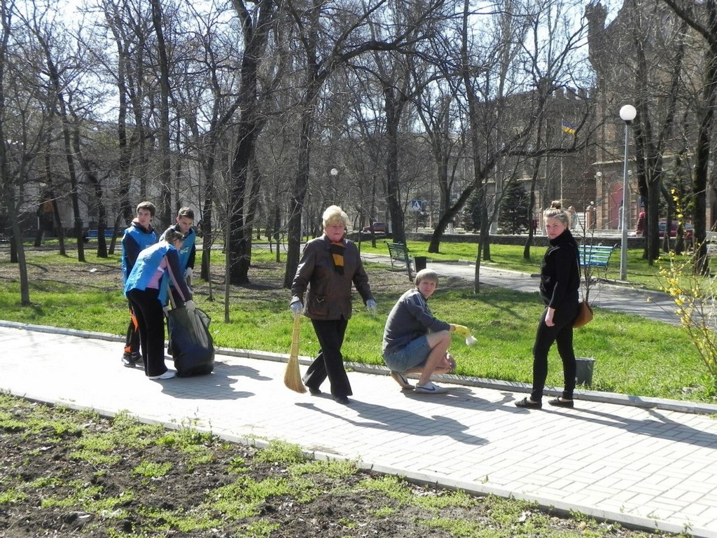 субботник в Бердянске