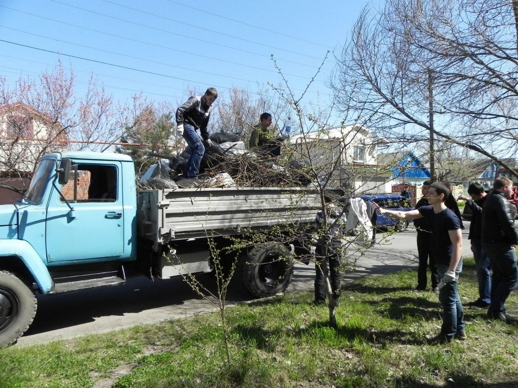 субботник в Бердянске