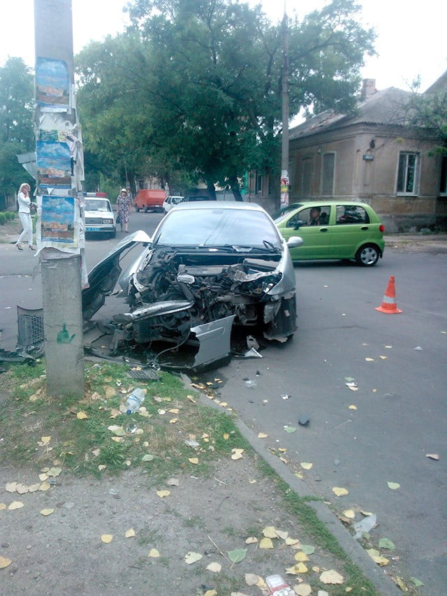 ДТП на Лиепайской Первомайской