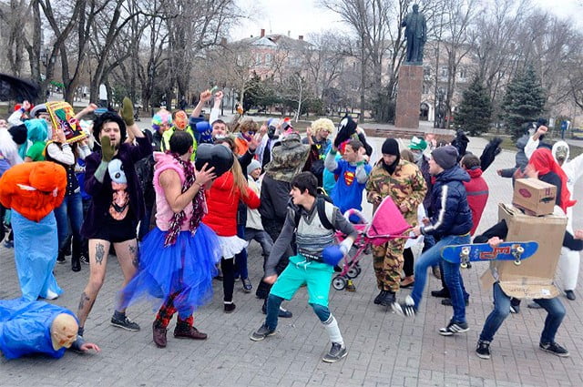 harlem shake в Бердянске