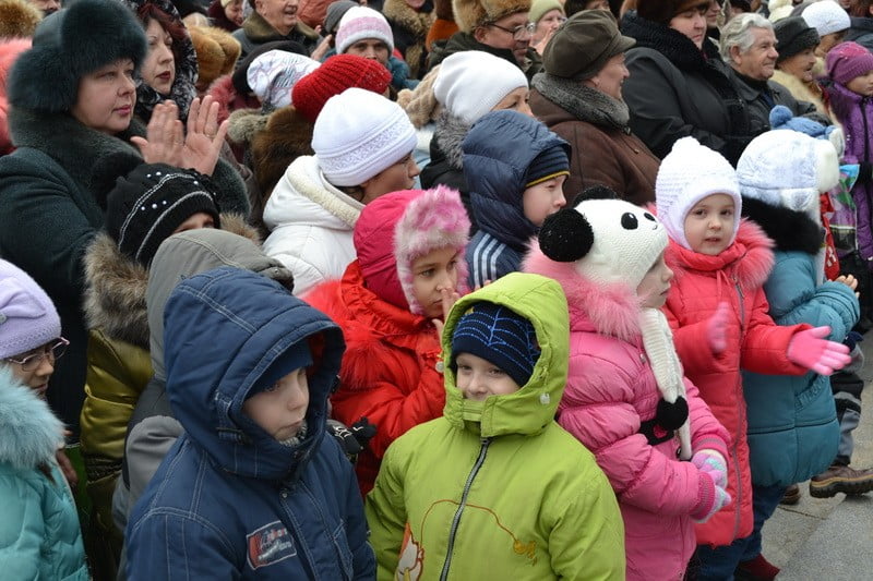 Архиерейская елка в Бердянске 2013