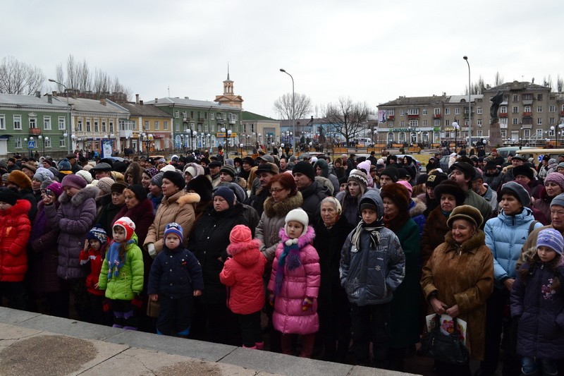 Архиерейская елка в Бердянске 2013