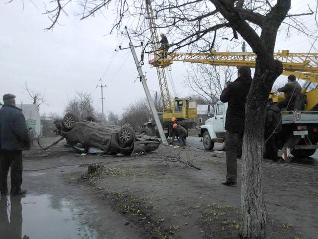 ДТП по ул. Калинина в Бердянске