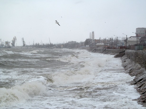 Стихия в Бердянске 2013