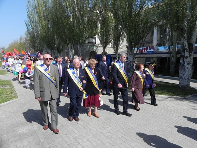 Первое мая в Бердянске парад 2013
