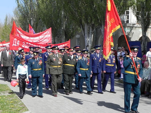 Первое мая в Бердянске парад 2013