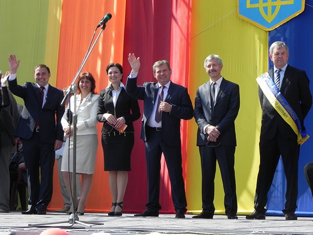 Первое мая в Бердянске парад 2013