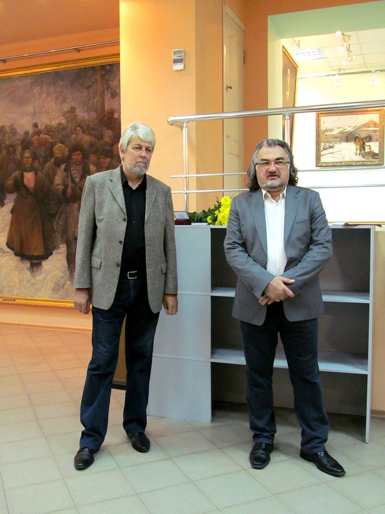 Выставка Семендяева в Бердянске 2013