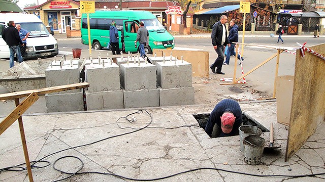 Реконструкция на Бердянском автовокзале