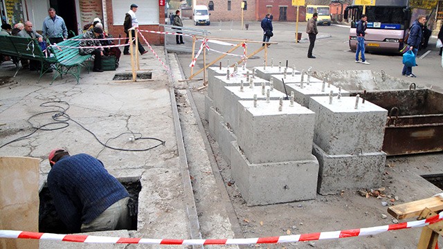 Реконструкция на Бердянском автовокзале