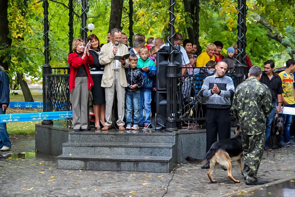 выставка собак в Бердянске на день города