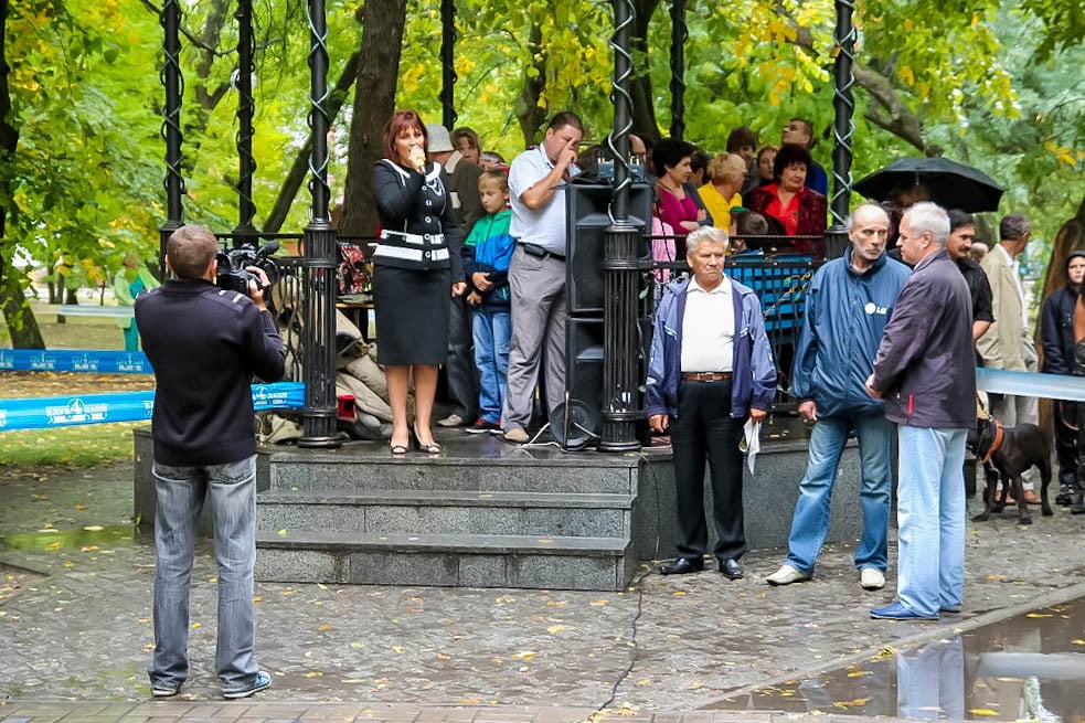 выставка собак в Бердянске на день города