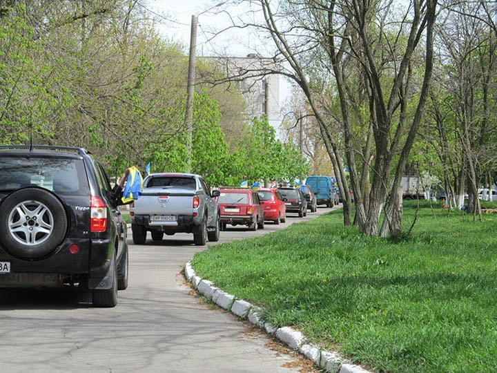 автомайдан в Бердянске 2014