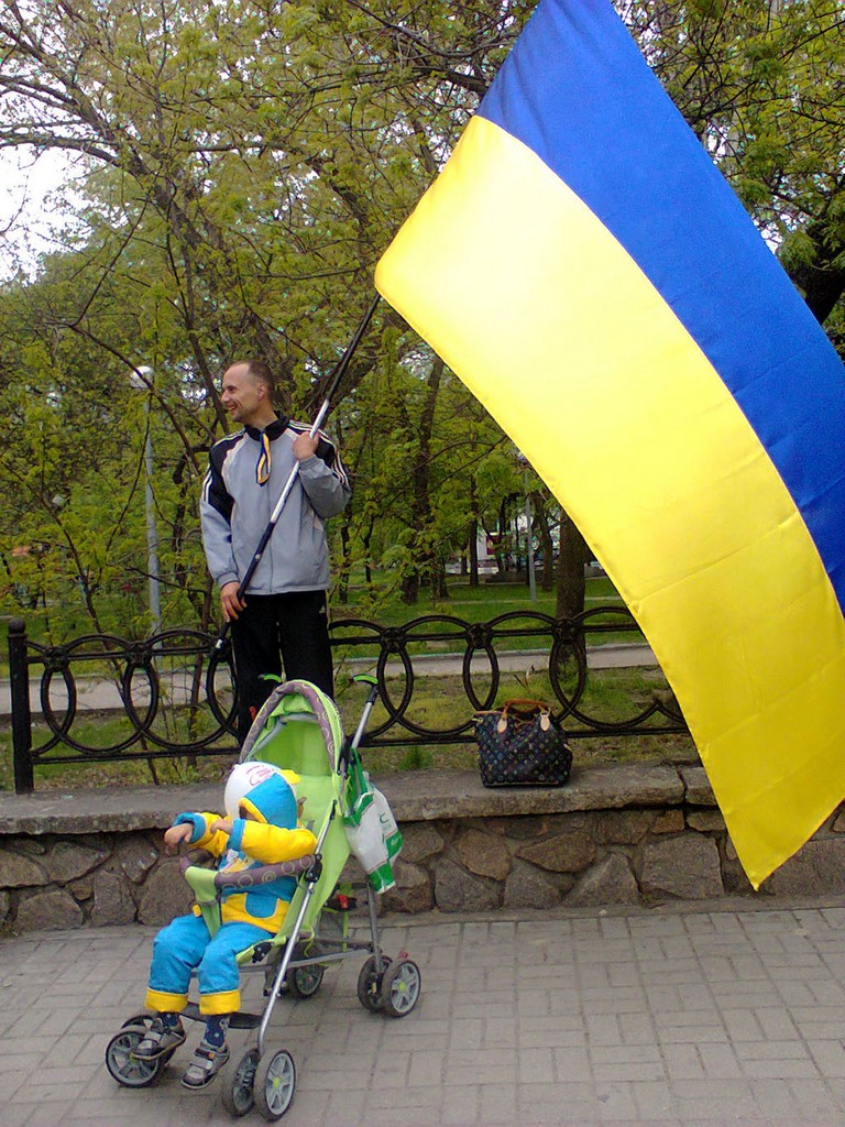 Авто-вело майдан в Бердянске на первомай