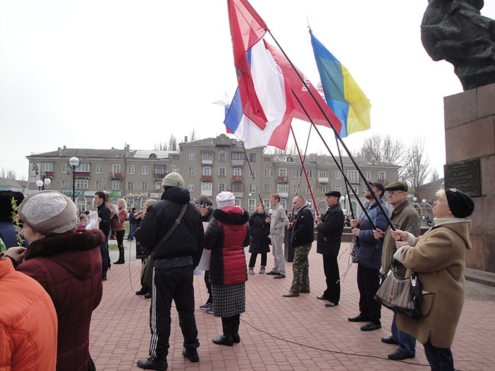 Митинг в Бердянсе