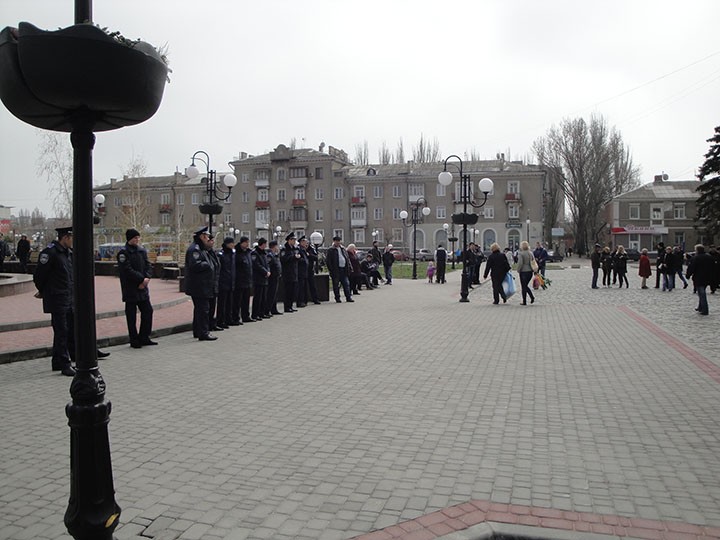 Митинг в Бердянсе