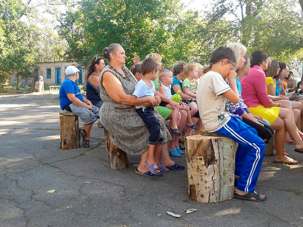 Лагерь беженцев