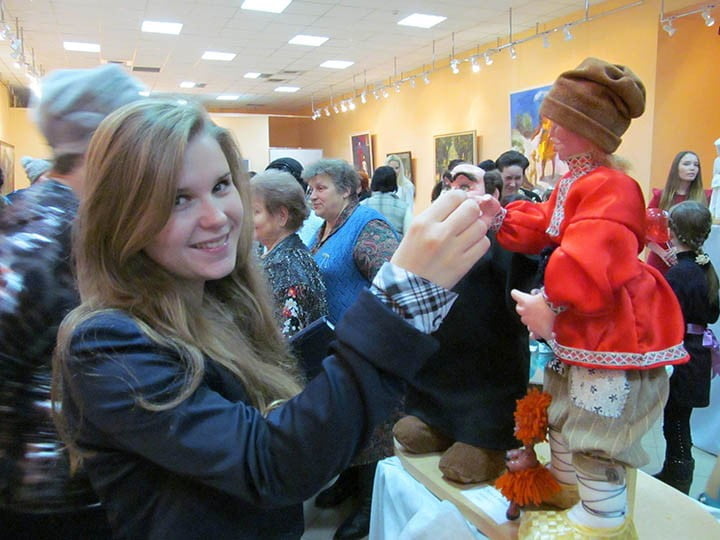 Выставка кукол в музее 2014