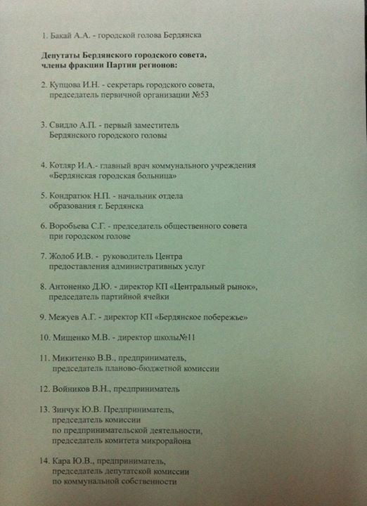 Письмо в ПР