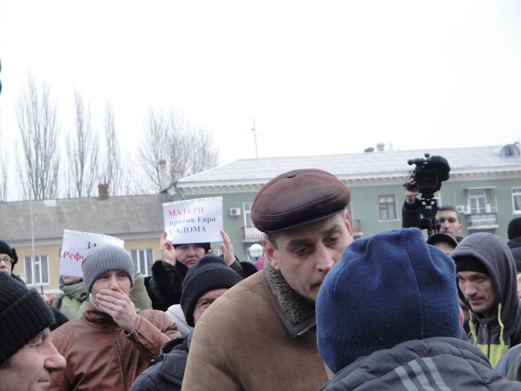 Митинг в Бердянске 5 марта 2014 