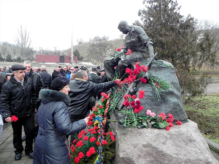 День Афганца в Бердянске 2014