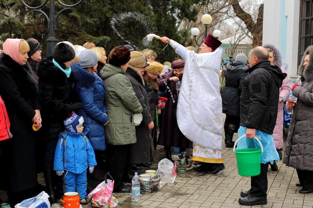 Крещение в Бердянске 2014