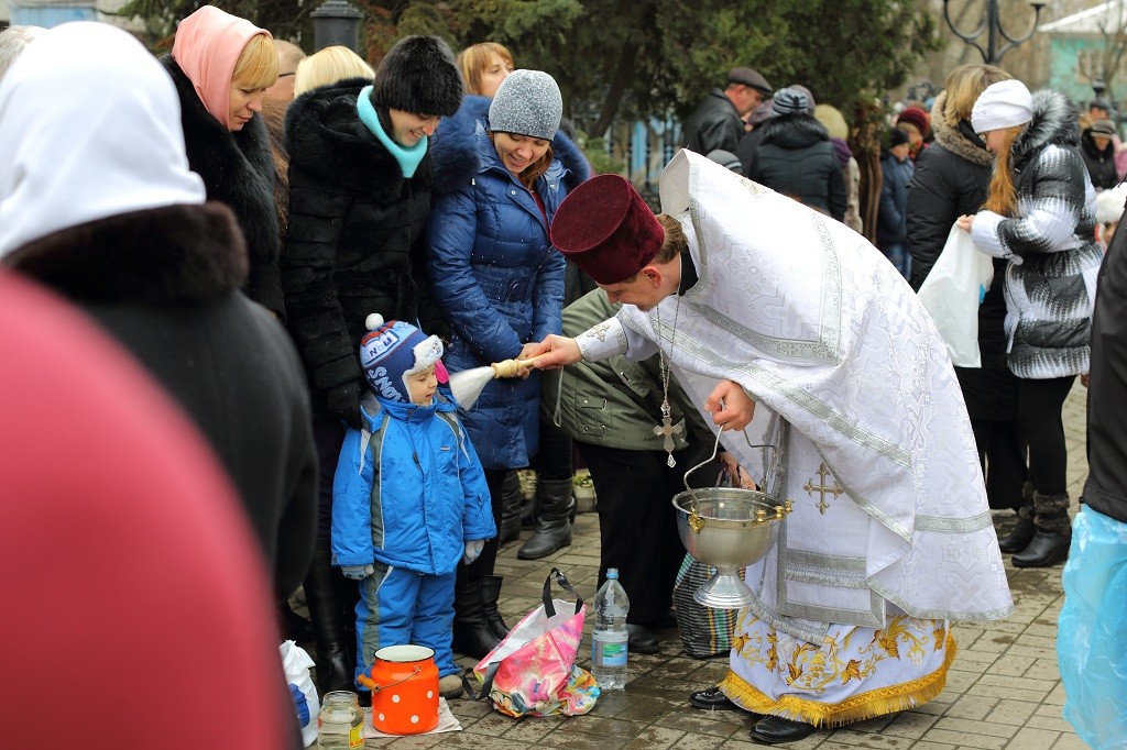 Крещение в Бердянске 2014