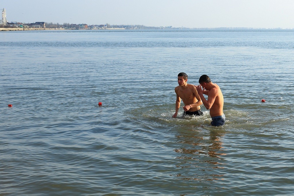 Крещение в Бердянске 2014