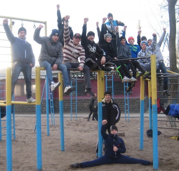 Воркаут Бердянск январь 2014 Воркаут Бердянск январь 2014