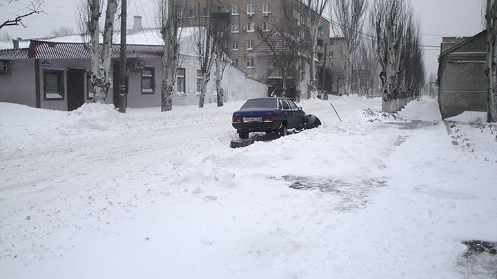 Зима в Бердянске