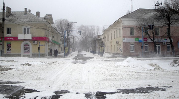 Зима в Бердянске