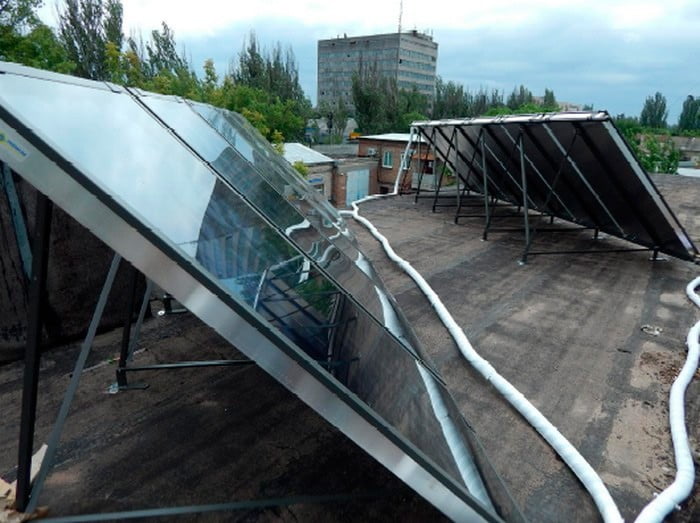 Солнечные коллекторы в Бердянске