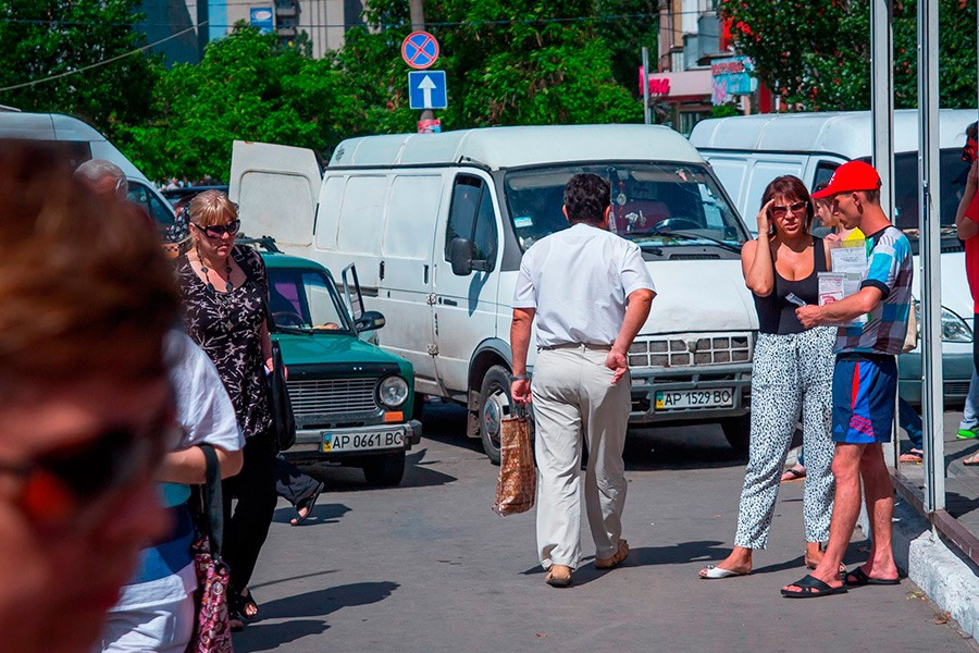 Волонтеры в Бердянске