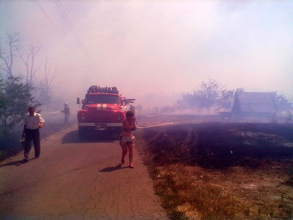 Пожар на АКЗ