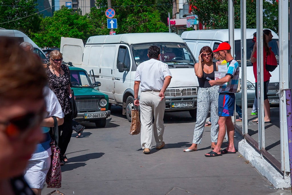 Волонтеры в Бердянске 2014