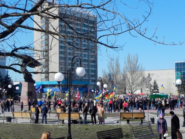 митинг в Бердянске 23/03/14