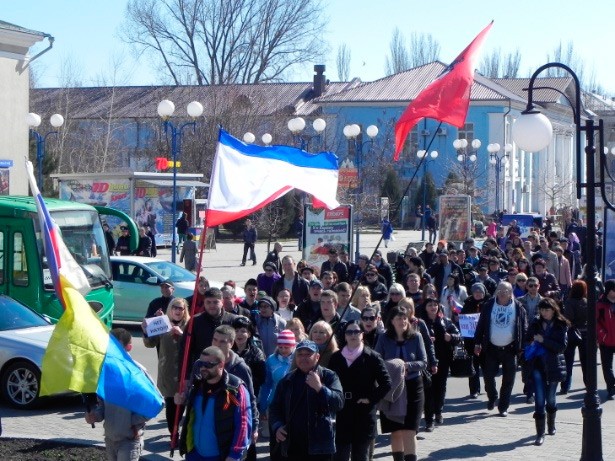 митинг в Бердянске 23/03/14