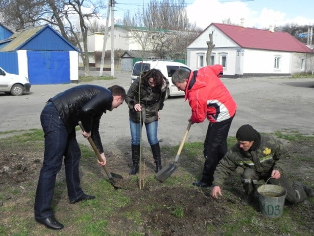 субботник в Бердянске 29/03/14