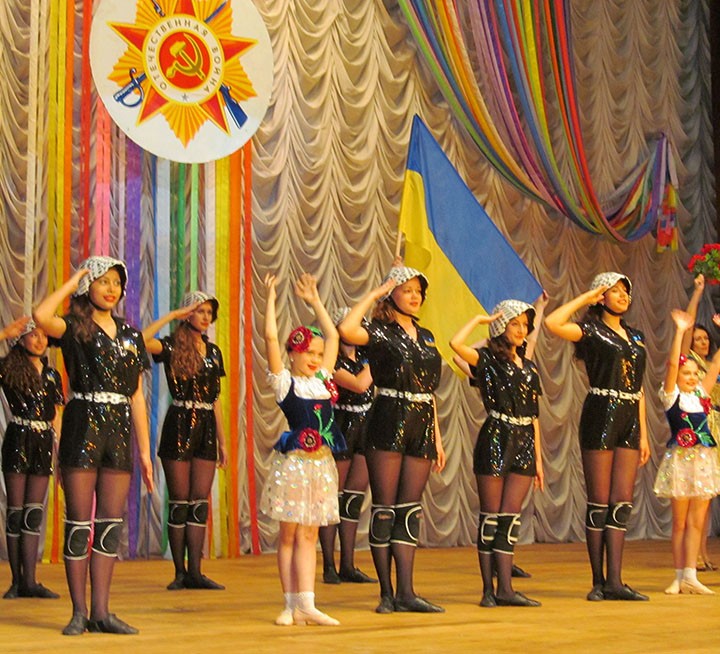 Концерт в ГДК посвященный Дню Победы в 2014 году