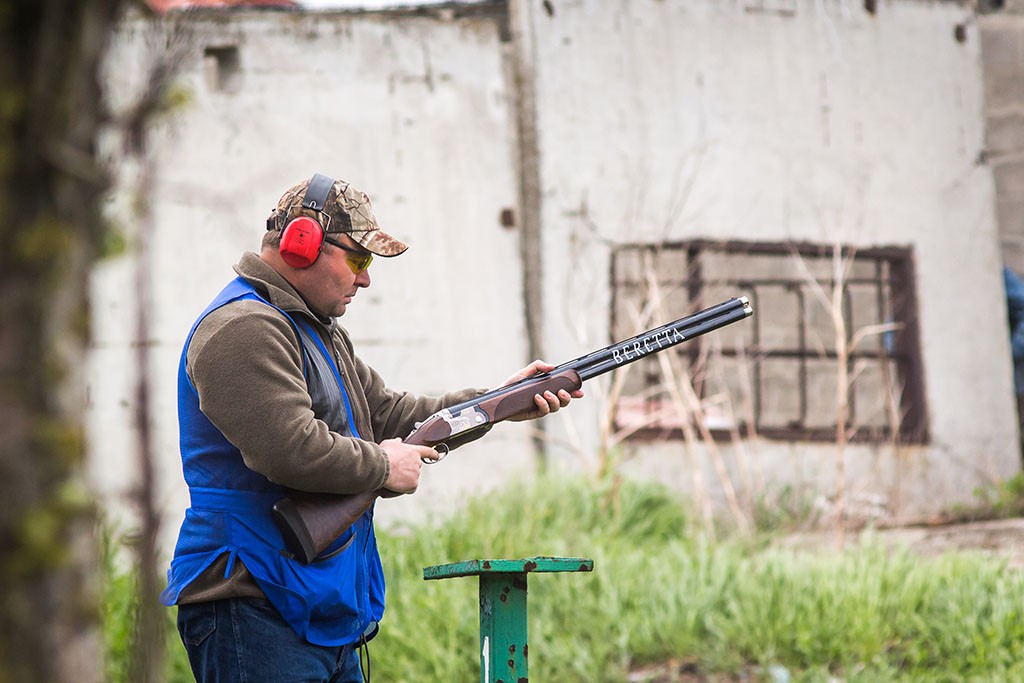 Стендовая стрельба в Бердянске 2014