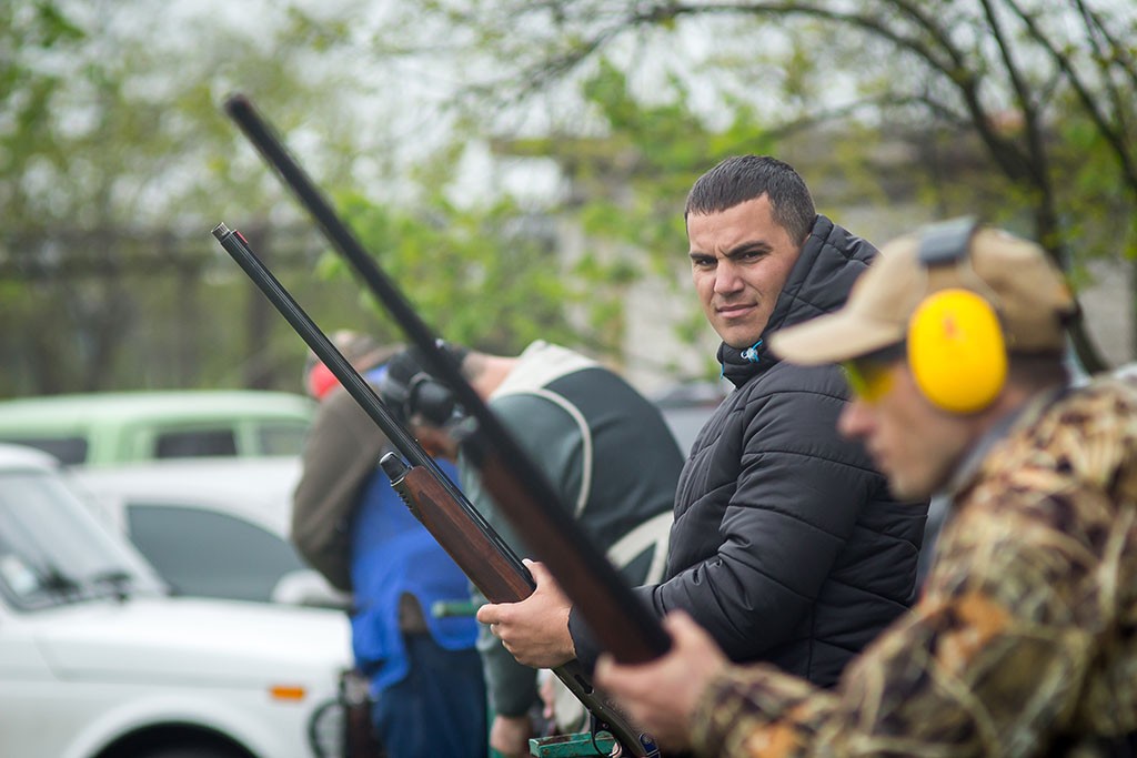 Стендовая стрельба в Бердянске 2014