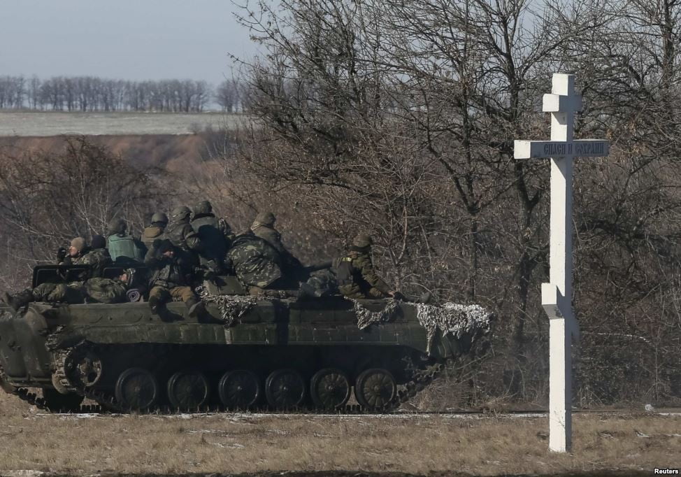 выход из дебальцево