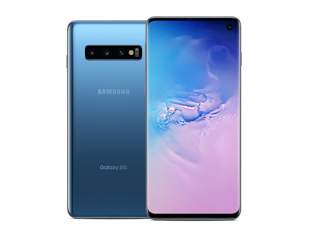 На фото телефон Galaxy S10 от Samsung