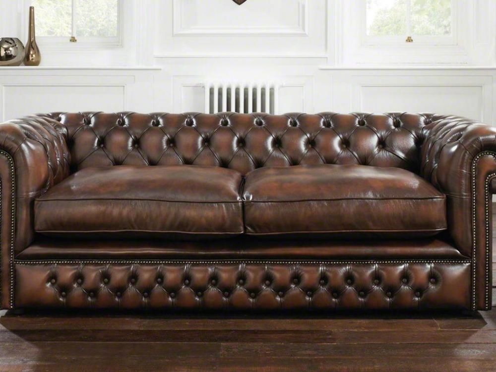 престижный кожаный диван